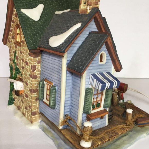 2003 Harborside Village Limited Edition Christmas House LIGHTED - Picture 8 of 16